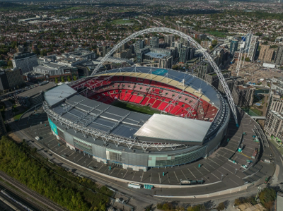 Wembley Stadium exterior
