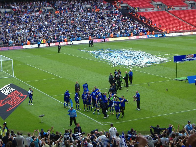 Millwall FC celebrations
