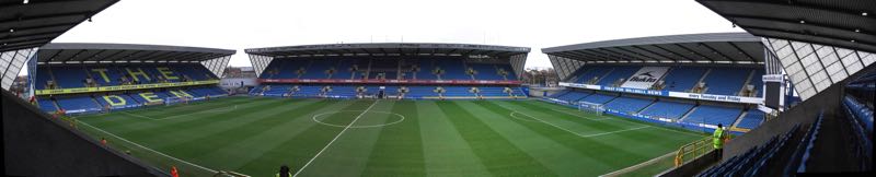 Millwall FC's home stadium, The Den