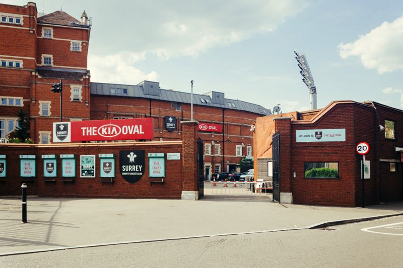 The Kia Oval where the match took place