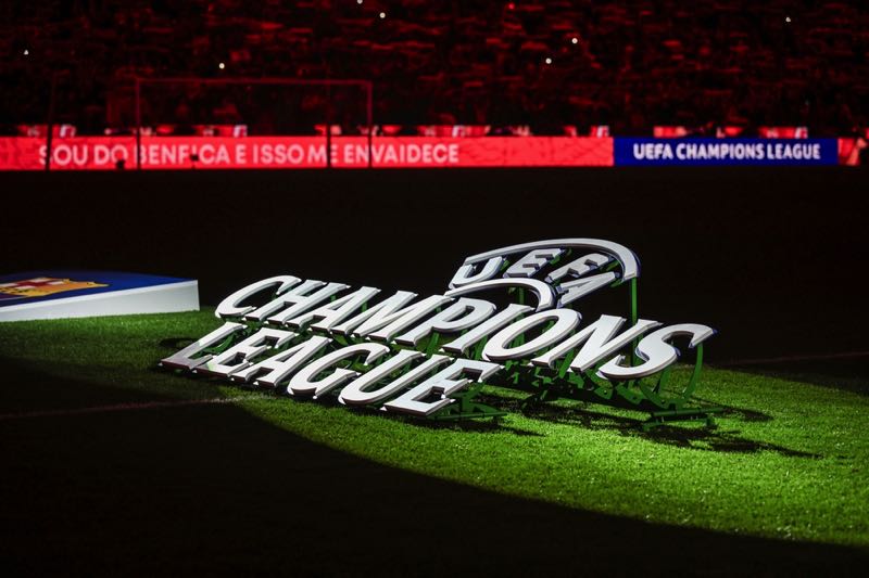 Champions League sign
