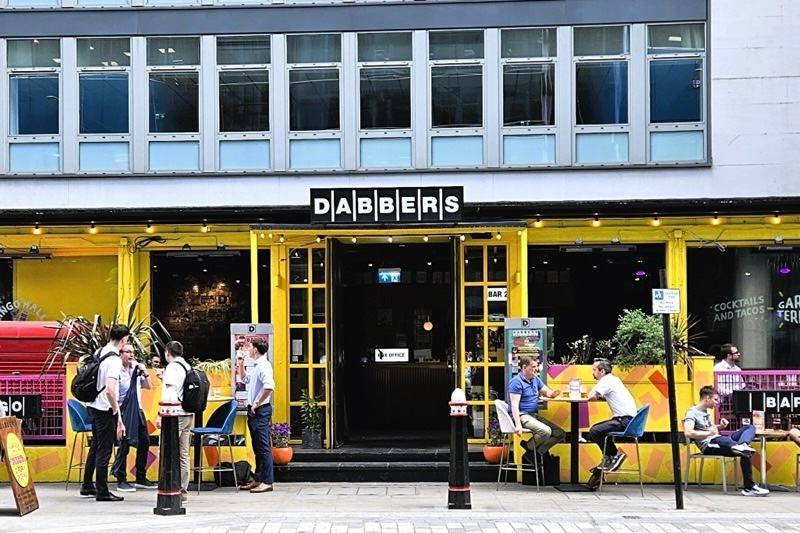 Dabbers Social outside