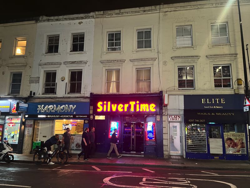 Silvertime on Earls Court Road